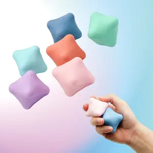 Silicone Hexagon Massage Ball | Portable Fascia Release Ball for Wrist Pain & Muscle Recovery | Food-Grade Silicone, Non-Slip Grip | Relieves Fatigue, Post-Workout Recovery, Yoga Acupressure | Office, Gym, Strength Training, Yoga, Travel Essential | Compa