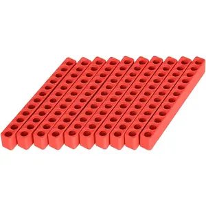 10-Piece 12-Hole Hex Bit Holder, 1/4" Screwdriver Bit Organizer for Storage