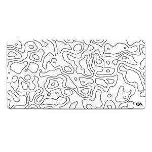 White Topo Mousepad