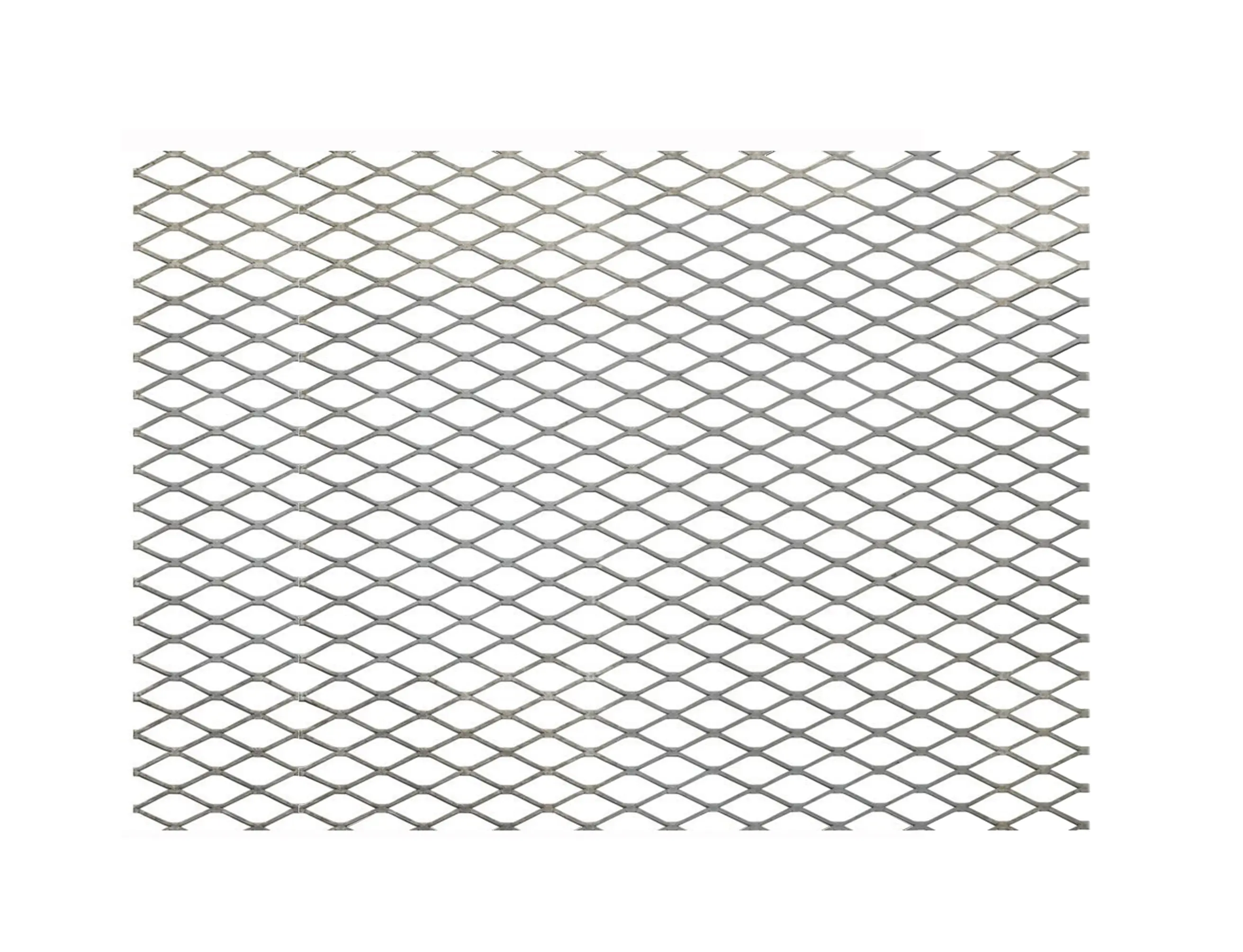 FixtureDisplays® Steel Expanded Metal Mesh Sheet Flattened 3.3' Width, 5' Length 18112-5FEET-NF