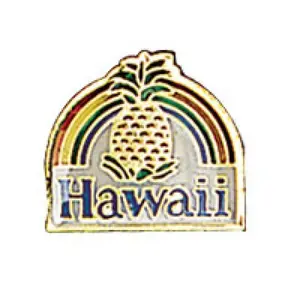 Hawaiian Pin - Rainbow Pineapple