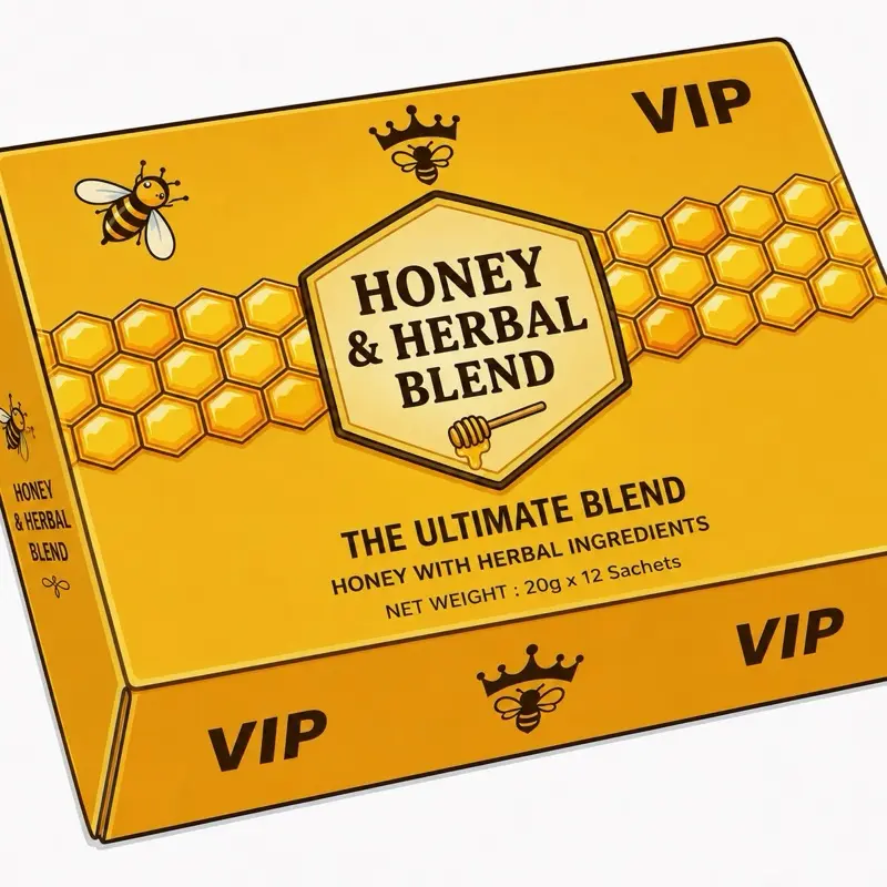 Honey & Herbal Blend – 12 Sachets