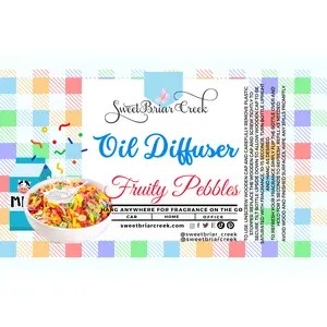 Fruity Pebbles Hanging Car Diffuser & Refills