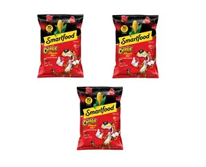 3 Pack - Smartfood Cheetos Flamin Hot Flavored Popcorn, 6.5 oz Bag