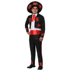 Men's Plus Size Mariachi Costume