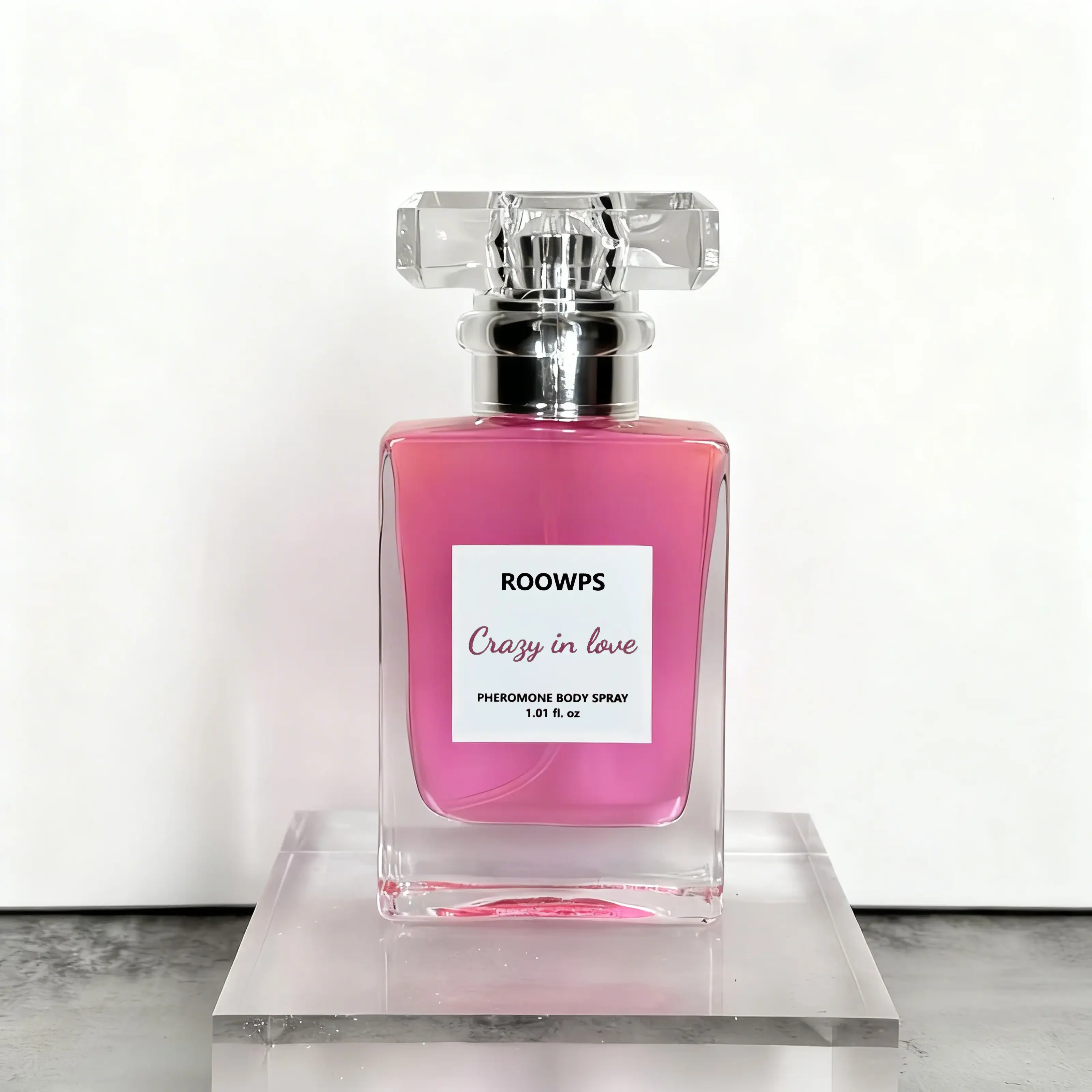CRAZY IN LOVE PHEROMONE BODY SPRAY - ROOWPS’s Women Perfume , Long Lasting Women's perfume, Pheromone perfume woman Cologne Fragrance, Fruit Floral Scent Eau De Parfume