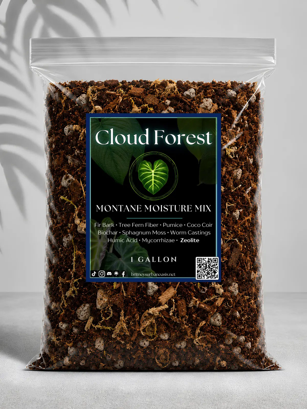 Cloud Forest Mix — High-Humidity Epiphytic Potting Mix | Soilless Blend