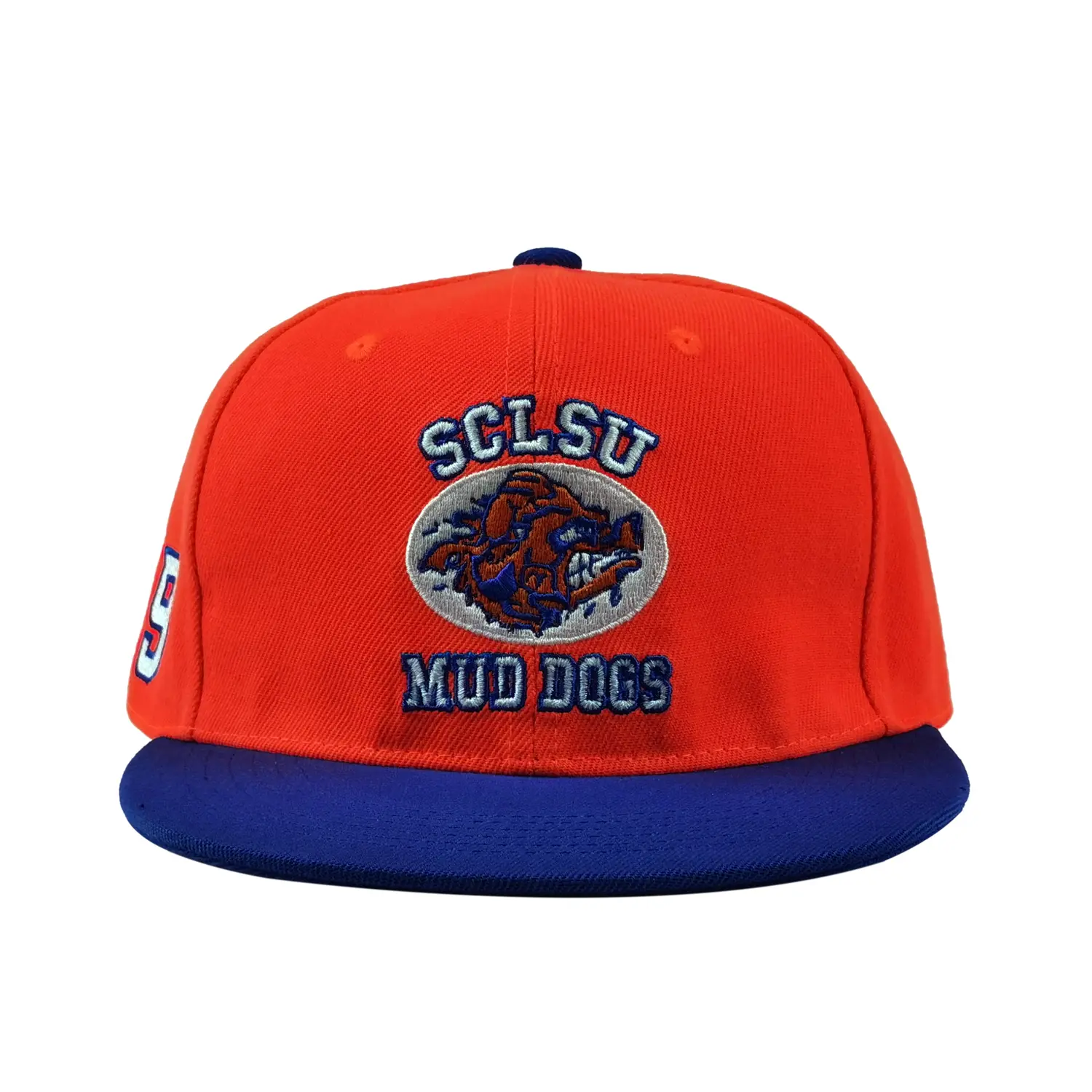 The Waterboy Bobby Boucher #9 Mud Dogs Movie Embroidered Premium Snapback, Adjustable Streetwear Mens Hat, Sports & Outdoor Cap, Adjustable Streetwear Hat, Mens Hats