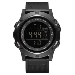 OIDEA Men's Durable Tactical Chronograph Watch - Fashionable Waterproof Quartz Wristwatch, 3 ATM Water Resistant, Military Style, EL Backlight, Large Luminous Easy-Reader Face, Stopwatch, Alarm for Teen Outdoor Use, Durable Watch, Fashionable Waterproof W