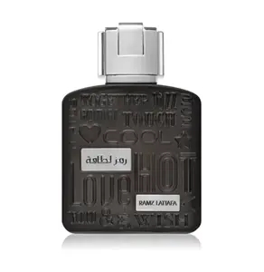 Lattafa Ramz Silver U EDP, 3.4oz Unisex Daily Wear Perfume, Elegant Scent EDP Body Perfume