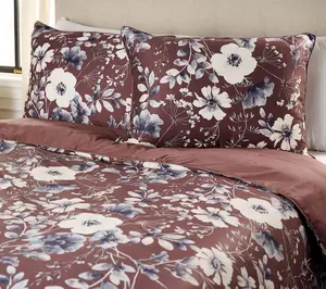 Northern Nights Painterly Floral Comforter & Sham Set- King