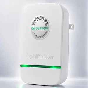 Plug-In Power Box with Built-In Indicator Light – 2026 Upgraded Design, US Plug, Wide Voltage Input 90–250V
