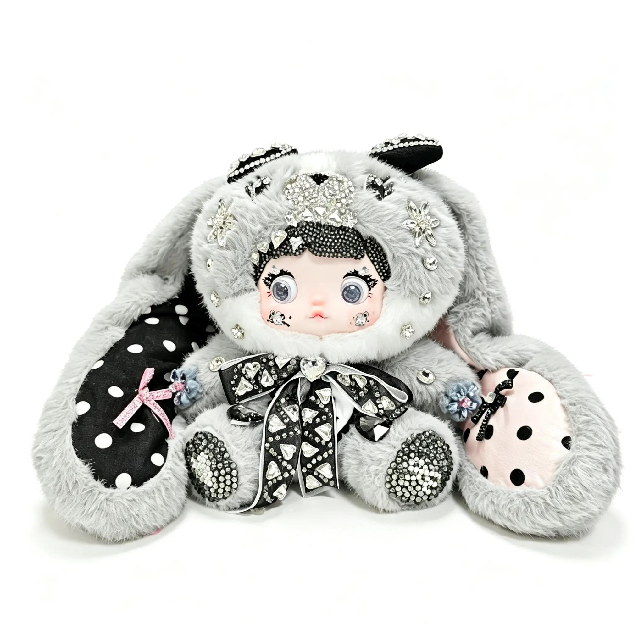 Handmade Diamond Plush Doll