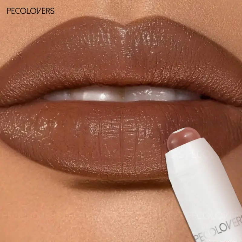 Long Lasting 2-in-1 Lipstick, Matte Finish, Moisturizing & Non-Stick Lipstick Non-Stick & Smudge-Proof Lipstick, Hydrating, Moisturizer