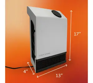 Heat Storm Wall Mount 1000 Watt Infrared Space Heater