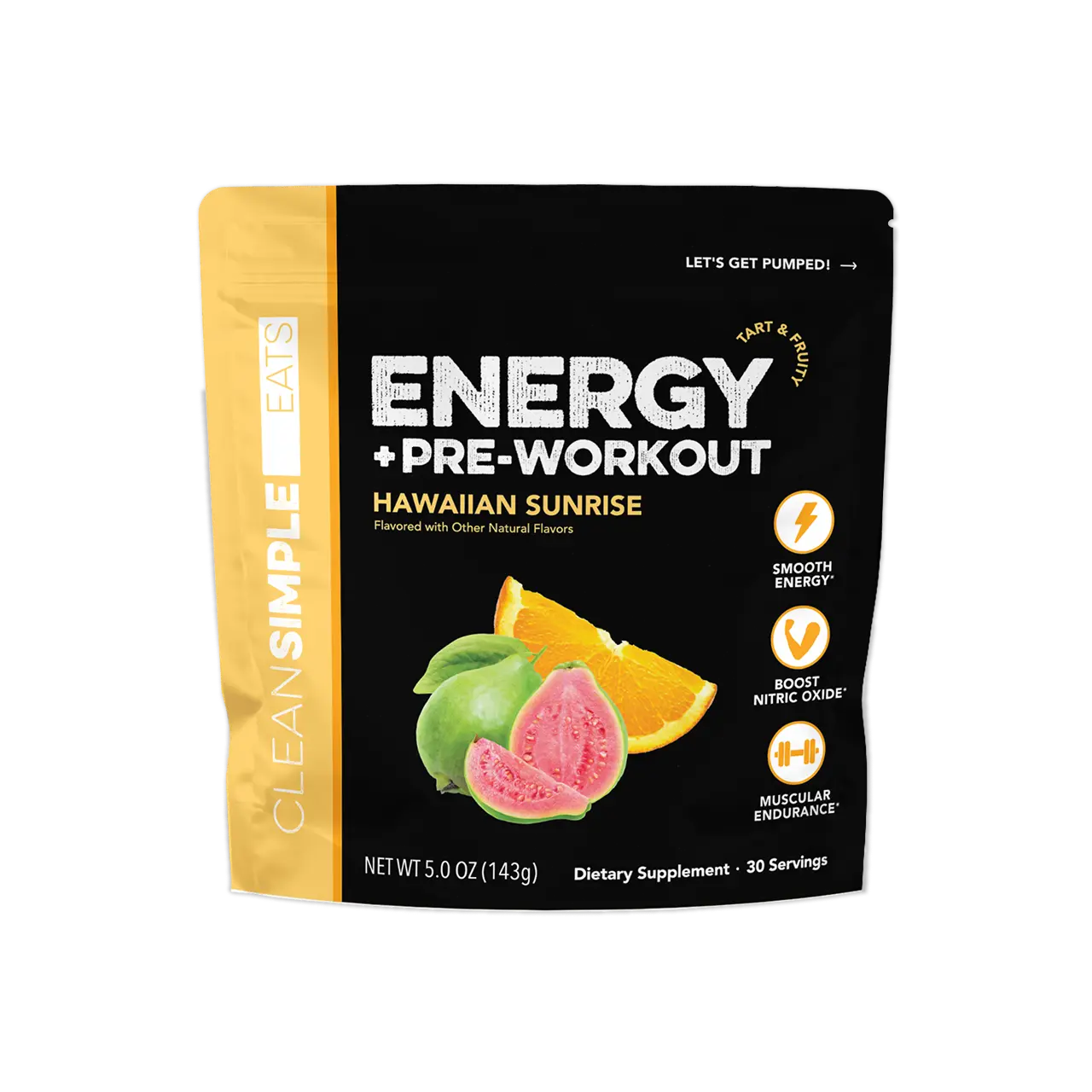 Energy + Pre-Workout: Hawaiian Sunrise (30 Servings)