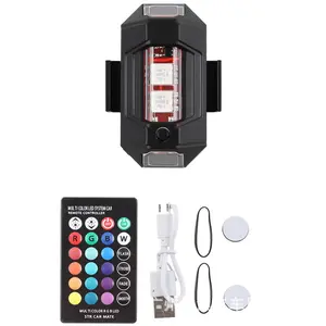 Led Flashlight - Anti-collision Flasher | Flashlight Charged Via Usb | Warning Flashing Signal Lights for Night Riding, Motorcycles, Drones and Aircraft