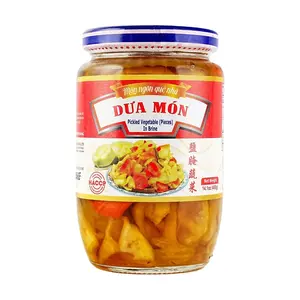 VASIFOOD Vietnamese Pickled Vegetables 400g - Savory Mixed Pickles for Authentic Asian Flavor