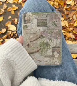 Bookish Kindle Insert for Clear Case – Aesthetic Book Lover Decor | Cozy Reading Accessory