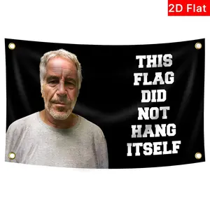 Funny Jeffrey Epstein Flag Banner, Durable Man Cave Wall Decoration, Perfect for College Dorms & Events, No Power Required