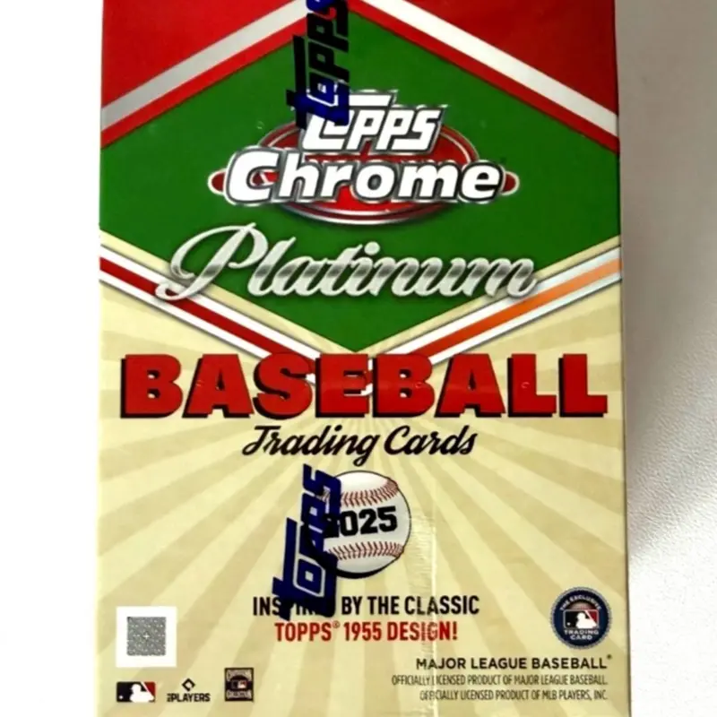2025 Topps Chrome Platinum Anniversary Baseball Value Box new sealed