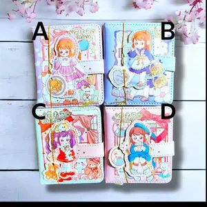 Kawaii Cute Anime Girl Mini Notebooks. Prettty stationery. Magic Girls Manga Anime. Perfect for kids. Multiple Designs PU Leather