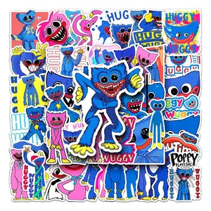 50 pieces of Poppy's playtime cartoon game DIY mobile phone suitcase ins personalized waterproof graffiti sticker