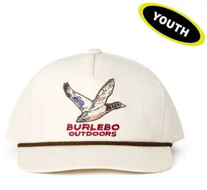 Youth Rope Hat - Flying Mallard - Burlebo