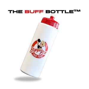 The Buff Bottle - 24oz Reusable Water Bottle with Constant Cold Technology and Sweat-Resistant Exterior