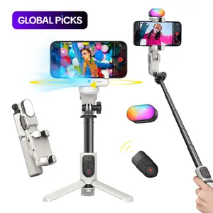 2-axis Phone Gimbal Tripod Stabilizer, 360° Rotation Phone Gimbal with Auto Face Tracking & Wireless Remote, Selfie Stick for iPhone & Android, Vlogging Equipment, Selfie Stand, Camera Stabilizer, Vlogging Kit, Smartphone Camera Accessories #GLOBAL PICKS