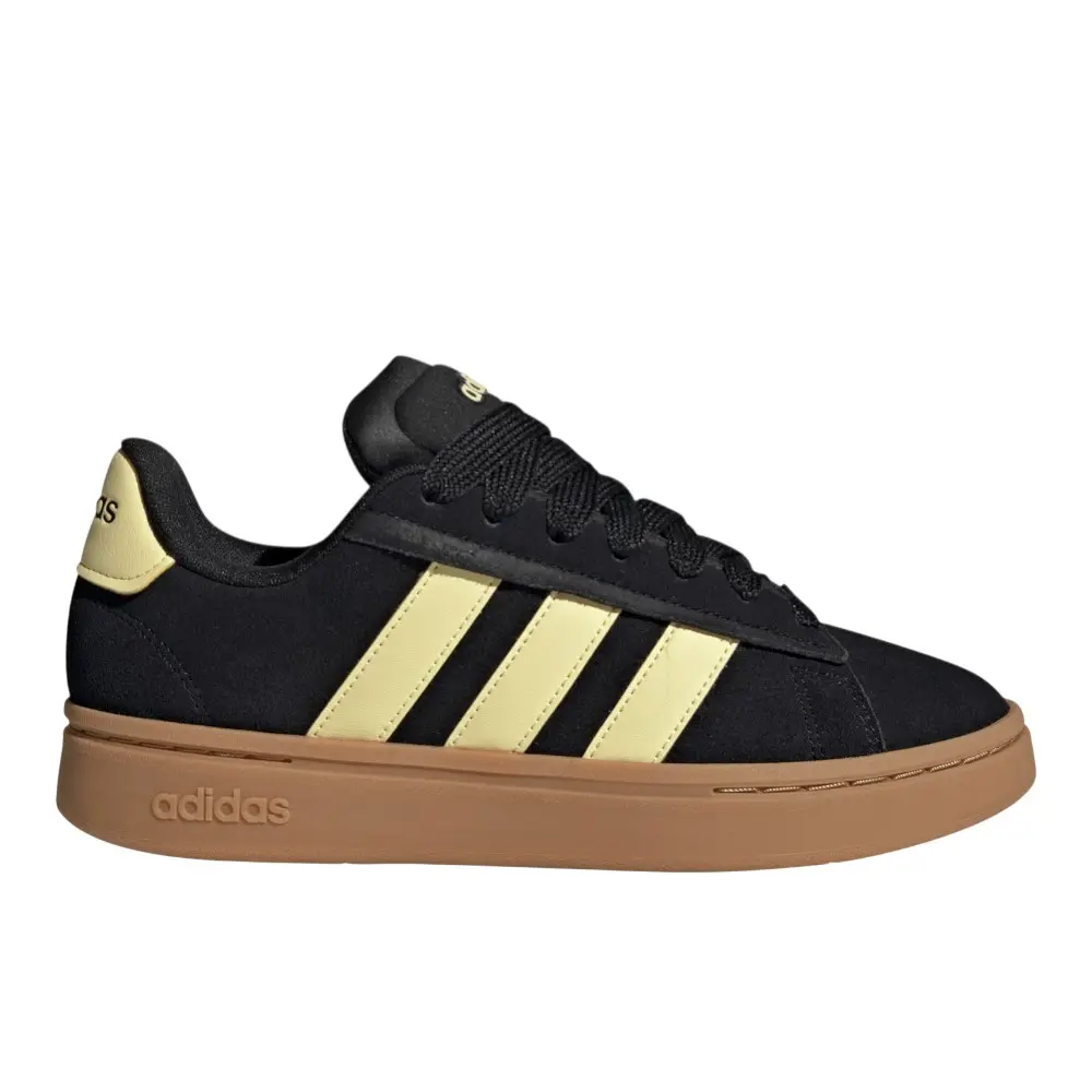 adidas Womens Grand Court Alpha Sneakers Shoes Casual - Black adidas Womens Grand Court Alpha Sneakers Shoes Casual - Black