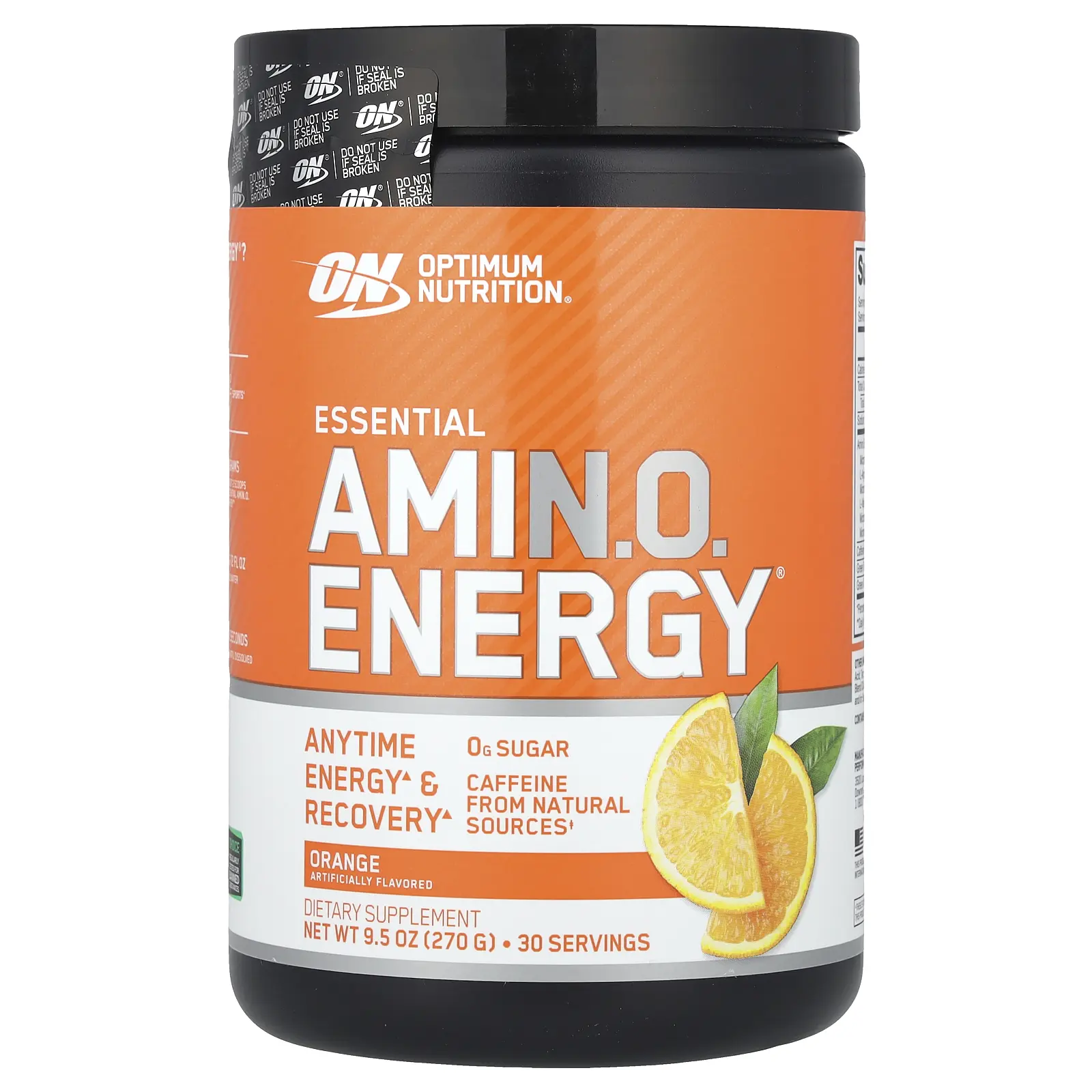 Optimum Nutrition Essential Amin.O. Energy®, Orange, 9.5 oz (270 g)