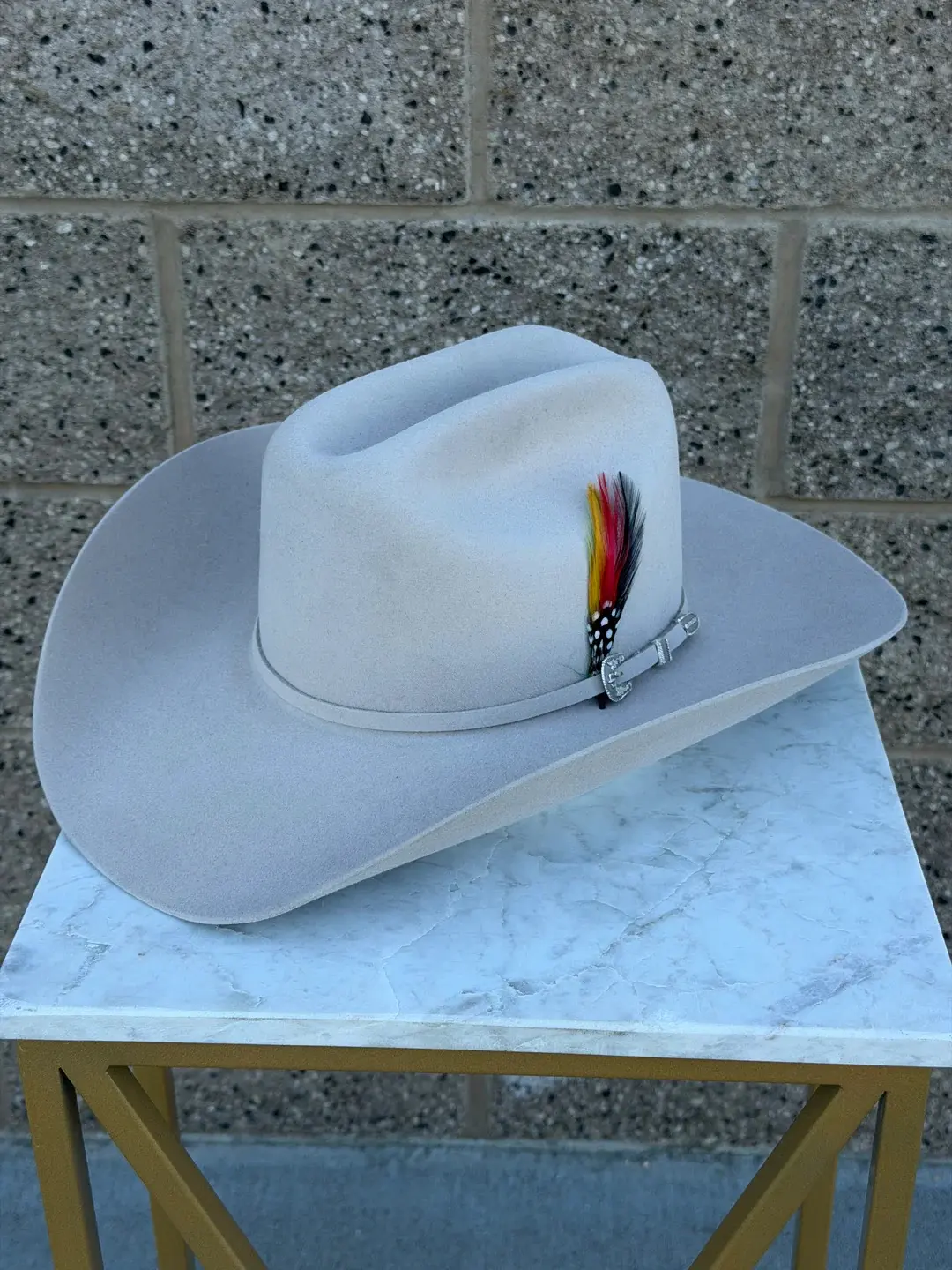 STETSON 6X SKYLINE SILVERBELLY (COPA CHICA FALDA 4")