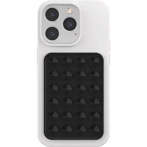 Silicone Phone Sticky Grip Suction Case Mount for iPhone & Android Hands-Free Cell Phone Holder for Selfies Videos Secure Durability