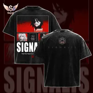 Signalis Game Elster Hoodie Sweatshirt Compartmentalizing Trauma Red Eye Graphic Vintage Sci-Fi Horror Pullover, Casual Comfort Cotton Fabric Fit Dark Cosmic Aesthetic Gaming Merchandise Men's and Women's Clothing for Replika Fans Horror Lovers