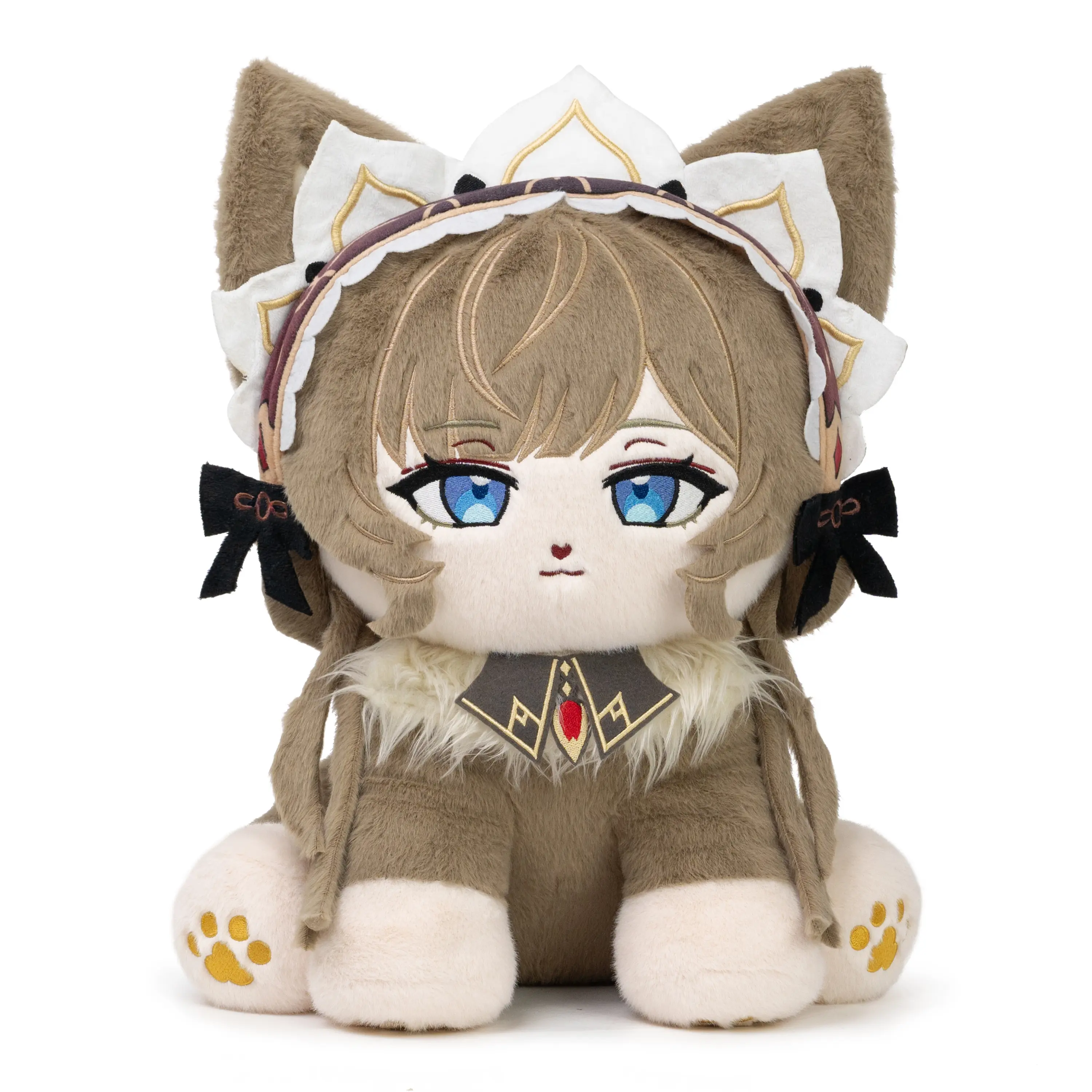 【NEW ARRIVAL】Plushshop 17in Cute Sandronmeow Plushie Stuffed Toys Soft Cuddly Gift Cute Stuffies