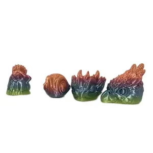 3d printed animal magnets for the refrigerator. Decor Kitchen creative novelty toy