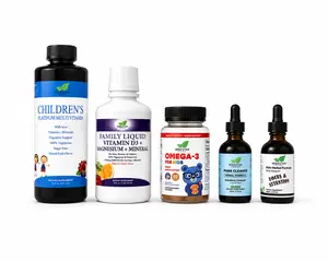 Children's Multi, Vitamin D3, Omega 3, Intestinal cleanse, Focus and attention