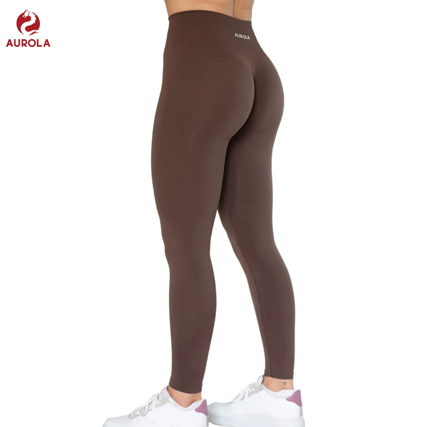 AUROLA Dream Collection Workout Leggings for Women High Waist Seamless Scrunch Athletic Running Gym Fitness Active Pants summerwins