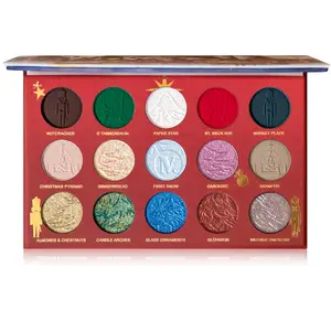 Christkindlmarkt - 15 Cheerful Shade Eyeshadow Palette - Cruelty Free Makeup