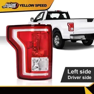 Fit For 2015-2017 Ford F-150 Pickup Driver Side Left Tail Lamp Tail Light