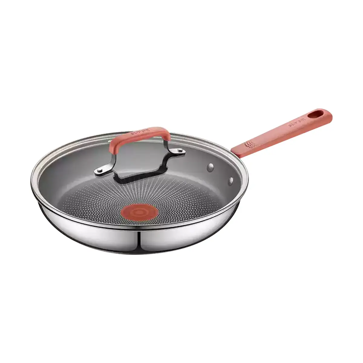 SUPOR Aurora Series 26cm Red Dot Wok Pan - Non-stick Frying Pan for Stir-frying, Searing, and Everyday Cooking