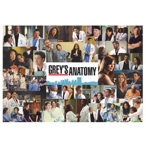 Grey's Anatomy Collage 1000 Piece Jigsaw Puzzle Grey's Anatomy Collage 1000 Piece Jigsaw Puzzle
