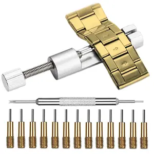 Watch Link Removal Tool, Watch Band Tool Kit, Watch Band Link Pin Adjustable Remover, Spring Bar Tool, Spare Needles, Repair Tools, Hardware Heavy Duty Tools, Tool Accessories, Screwdriver, Metal Toolkit, Hand Tools, Tools Gadgets