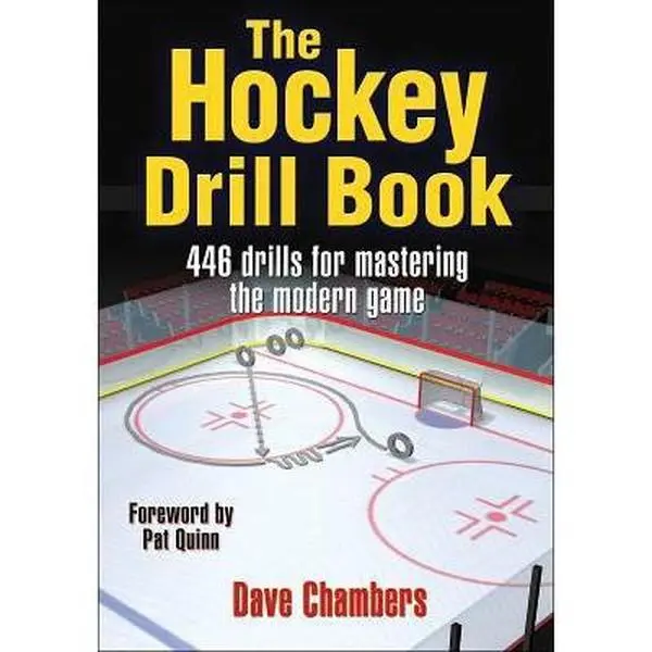 USED Book - The Hockey Drill Book (The Drill Book Series) by Dave Chambers (Paperback) - english