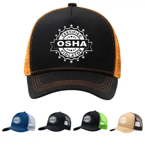 Certified OSHA Violator Trucker Hat Funny Construction Hat Mesh Snapback Adjustable Cap for Men Women Blue Collar Worker Gift Industrial Safety Humor Hat Streetwear Casual Cap