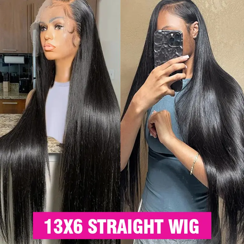 13x6 straight wig