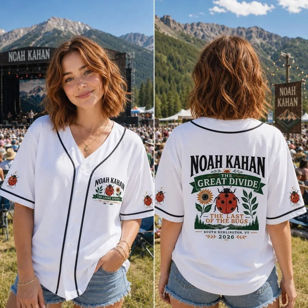 N-Noah Kahan Baseball Jersey, The Divide Tour Concert Shirt, Country Music Fan Gift, Gift for Him/Her, For Any Season