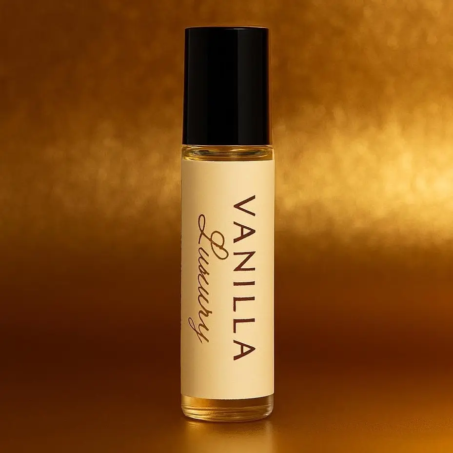 Vanilla Luxury Perfume Oil Roll On - Long-Lasting Madagascar Vanilla