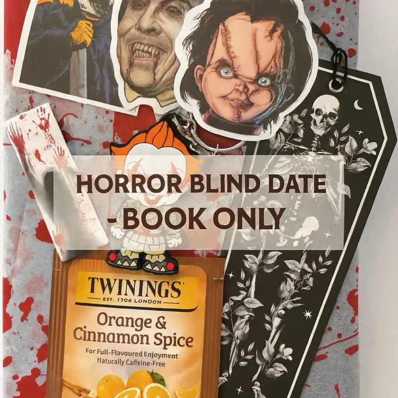 Horror Book Only- Hardcover or Softcover- Date with a book. lover